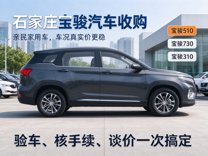 石家庄恒恩二手车 石家庄宝骏汽车收购