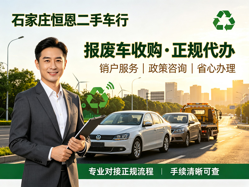 石家庄恒恩二手车 | 石家庄车辆达到强制报废标准切勿拖延，逾期不办理将面临证件作废