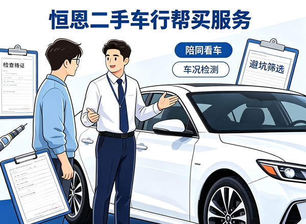 石家庄恒恩二手车 | 石家庄想买二手车怕踩坑？多年老师傅帮选放心二手车
