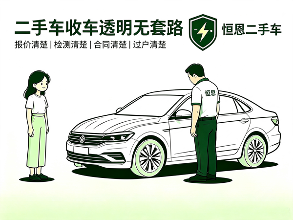 石家庄恒恩二手车 | 石家庄二手车收购过程透明,报价实在不玩虚高套路