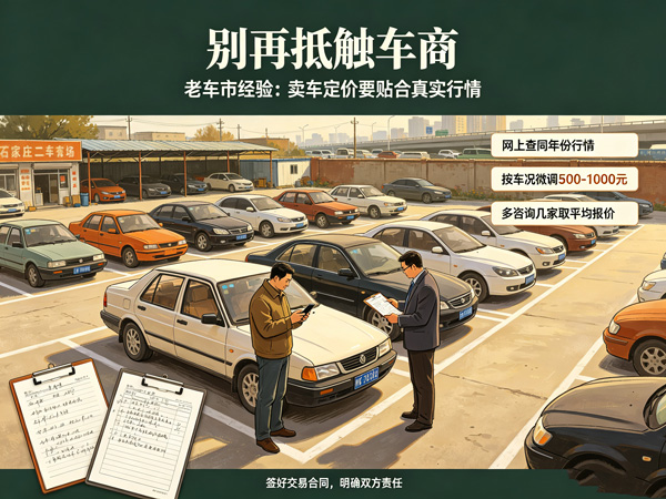 从石家庄老二手车市场故事，聊聊二手车合理定价方法，二手车怎么才能卖高价