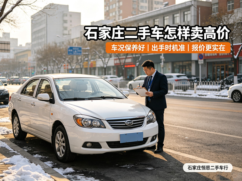 石家庄恒恩二手车 | 石家庄二手车怎么才能卖出高价？记住这几点，多卖几千很轻松